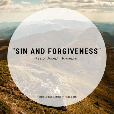 "Sin and Forgiveness"