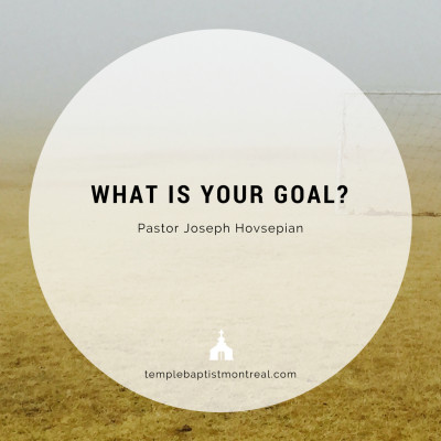 What Is Your Goal?